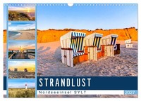 Calendar 2027 · US Version · Strandlust North Sea Island Sylt (Wall Calendar 202