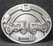 XA13120 NOS VINTAGE 1987  CASE INTERNATIONAL HARVESTER  TRACTORS BELT BUCKLE