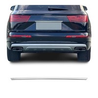 Heckklappe KofferraumöFfner Griff FüR Audi Q7 PRE-FL 2015-2019 Edelstahl Chrom