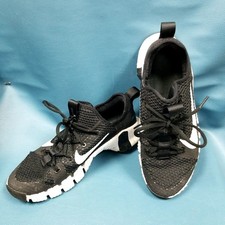 Nike Free Metcon 3 Black White Training Shoes CJ0861-010 Men's SZ 8.5
