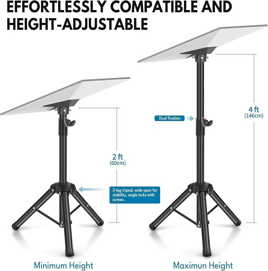 Soporte de trípode portátil para Starlink Gen 3, kit de montaje ajustable con adaptador de tubo Foto 2 de 4