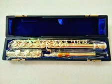YFL-212 Silver C-Tune Flute with 16 Keys And E-Key Gold with case Mouthpiece