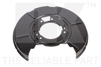 Spritzblech Ankerblech Hinterachse Rechts FÜR BMW 3 (E46) - NK 231508