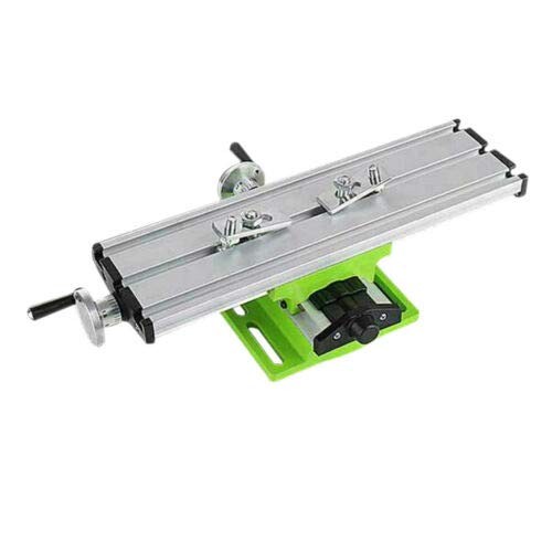 Work Table X Y Axis Bench Drill Press Vise Cross Slide Fixture Milling Machine