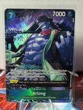 ONE PIECE Arlong (Alternate Art) OP11-023 A Fist of Divine Speed Foil English