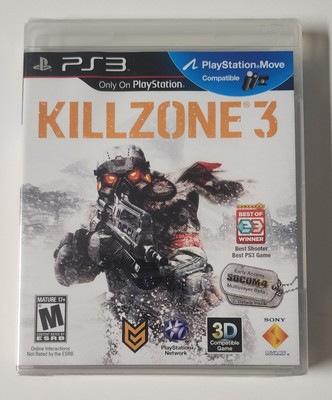Killzone 3 (PlayStation 3, 2011) Action & First-Person Shooter Video Game