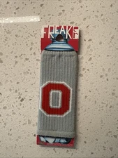 FREAKER USA Knit Koozie Power Ohio State Buckeyes Fits Cans Bottles Tumblers