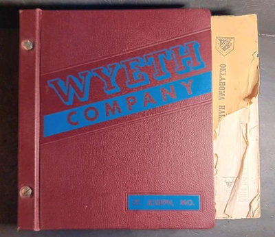 #ad #ad LARGE 1956 VINTAGE WYETH COMPANY GENERAL PARTS CATALOG ST JOSEPH MISSOURI $250.00