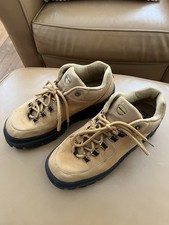 Vintage 90s Y2K Skechers Jammers Platform Shoes Women s Size 9.5 Tan Leather