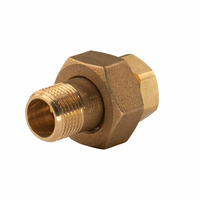 "Messing Gewinde-Fitting Verschraubung Mit O-Ring Konisch Dichtend 3/8\" Ig - 3/8\""