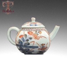 CHINA IMARI PORCELAIN TEAPOT 18TH CENTURY CHINESE PORCELAIN TEAPOT