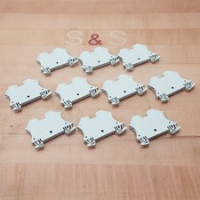 Lot Of 10 - Allen Bradley 1492-J3 DIN Rail Terminal Block, 690V, 2.5mm² - USED