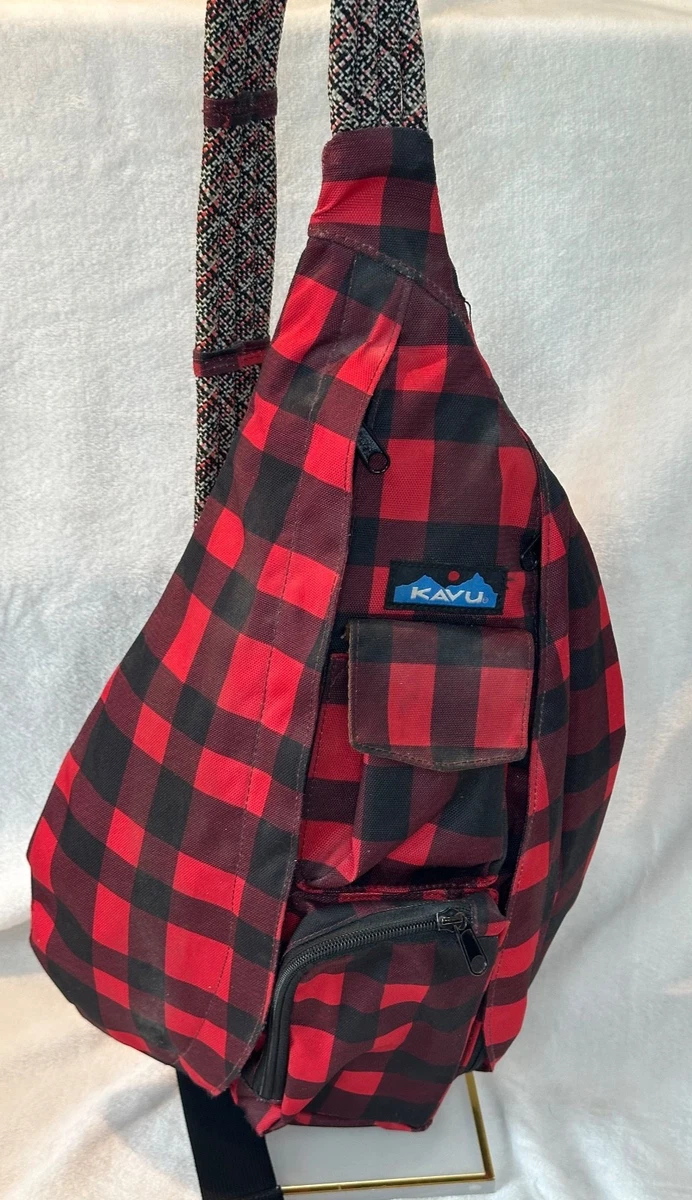 KAVU Rope Bag Backpack Black Bags & Handbags for Women for  display picture 3