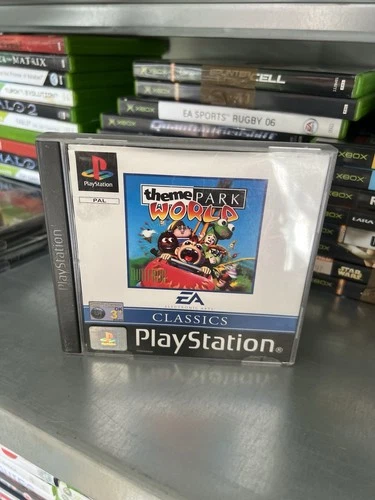 Theme Park World Ps1 Game! Look In The Shop!