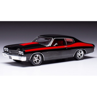 Chevrolet Chevelle Ss 1970 Black/Red 1:43 Ixo Model Auto Stradali -D- Neues Mode