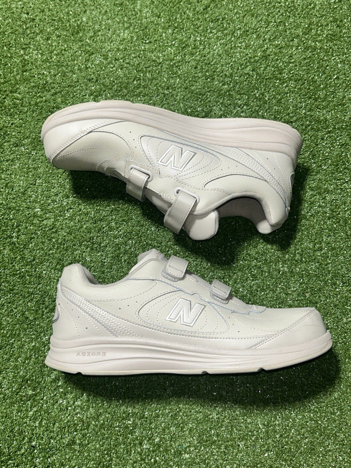 SAOLA New Balance 577 SL2 scarpe da passeggio uomo larghe 10 5 D beige gancio e passante MW577VB