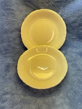 VTG Pair of White 8" Bowls