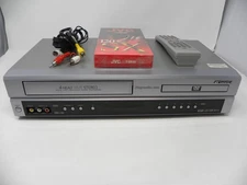 Sansui VRDVD4001AC DVD/ VCR 4-Head Hi-Fi Combo Player VHS Recorder w/ Remote
