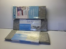 Drawer Organizer 9 Compartments 13x13x4 8.5 12.5x4.5 Collapsible 3pc TF