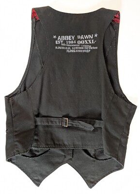 Size L - ABBEY DAWN BY AVRIL LAVIGNE BLACK MILITARY EMO PUNK