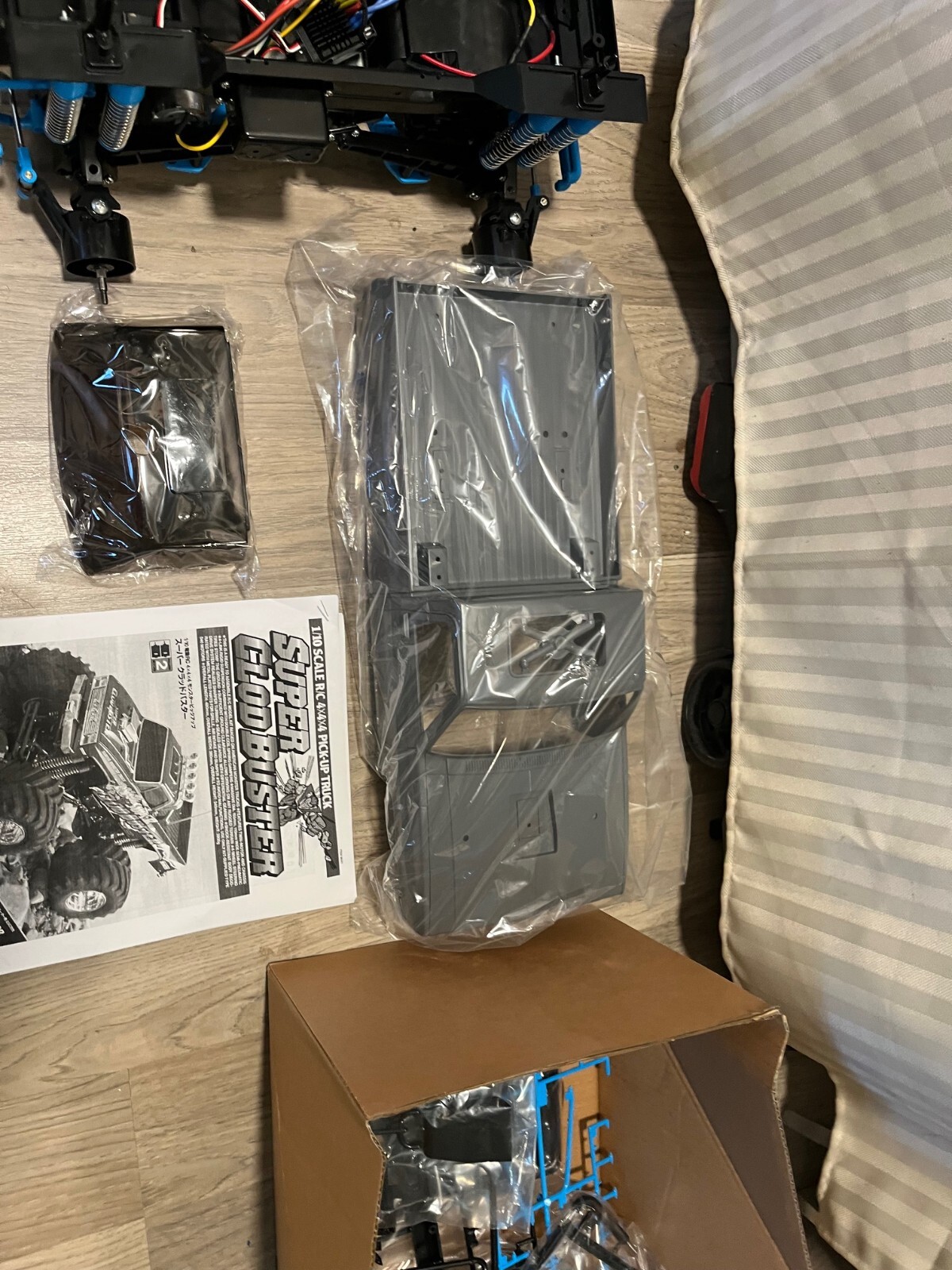TAMIYA SUPER CLODBUSTER RC TRUCK GREY EDITION