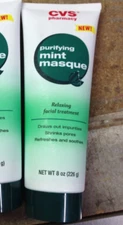 1 TUBE Purifying Mint Masque Relaxing Facial Treatment 8 oz CVS 698467 new MASK