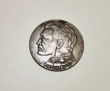 RARE 1915 BROKEN COIN LOST FILM- UNIVERSAL MOVIE SERIAL TOKEN PROMOTIONAL ITEM