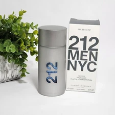 212 MEN NYC by Carolina Herrera 3.4 oz EDT Cologne for Men Brand New Tester box