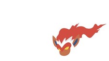 Pokemon minimalism pokmon simple background anime Pad Gaming Mat Desk
