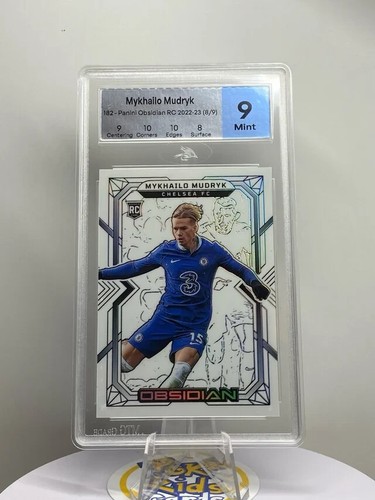 Mykhailo Mudryk [Contra] #182 2022 Panini Obsidian card