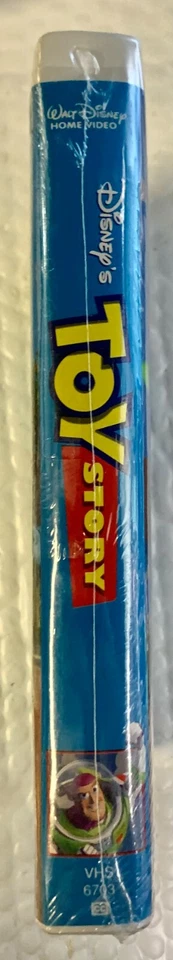 Toy Story (VHS,1996) Walt Disney Pixar Collectible NEW FACTORY SEALED #6703 - Image 3 of 4