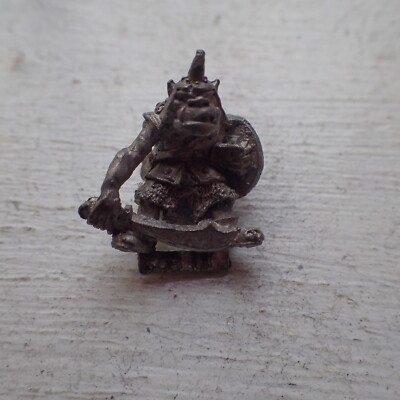 Citadel Warhammer 80s LOTR ME41 Goblin Warg Rider on Foot A