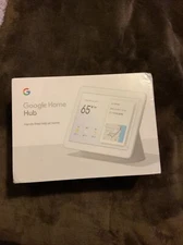 Google Nest Hub with Built-In Google Assistant, Chalk (GA00516-US)
