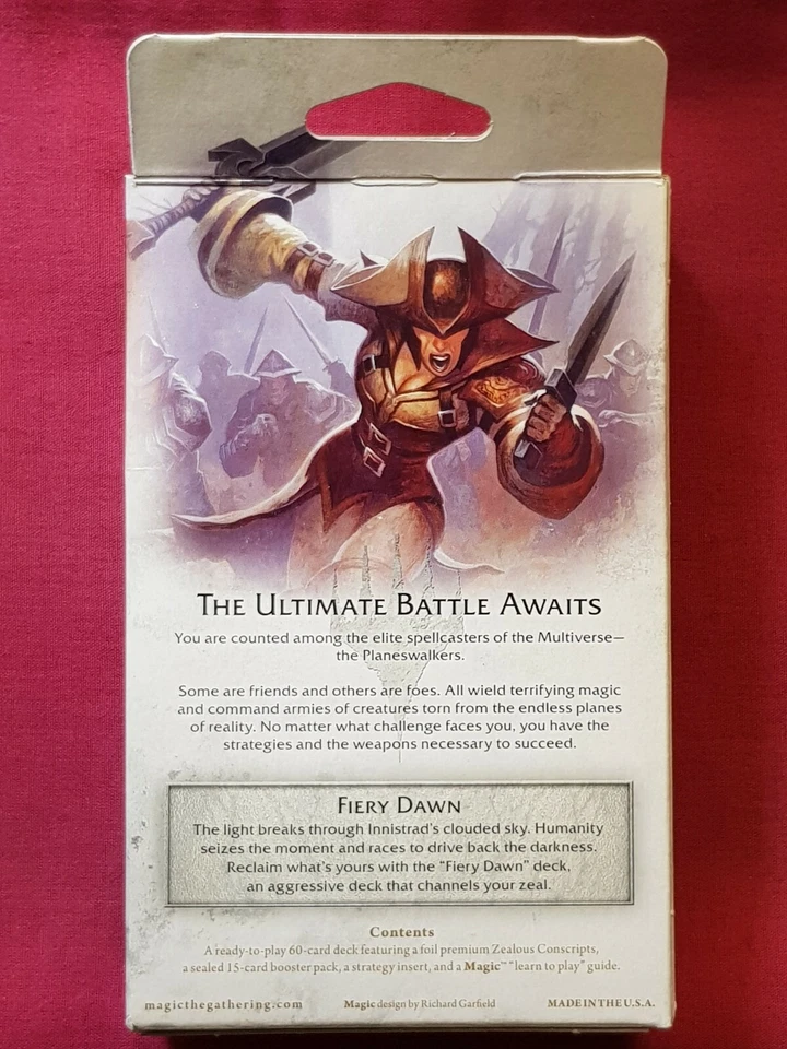 Magic The Gathering AVACYN RESTORED FIERY DAWN INTRO PACK New Sealed MTG - Image 2 of 2