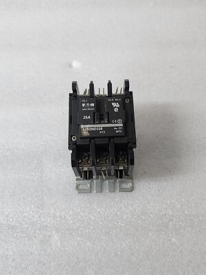 EATON C25DND325 3-POLE MAGNETIC CONTACTOR 25A 24VAC