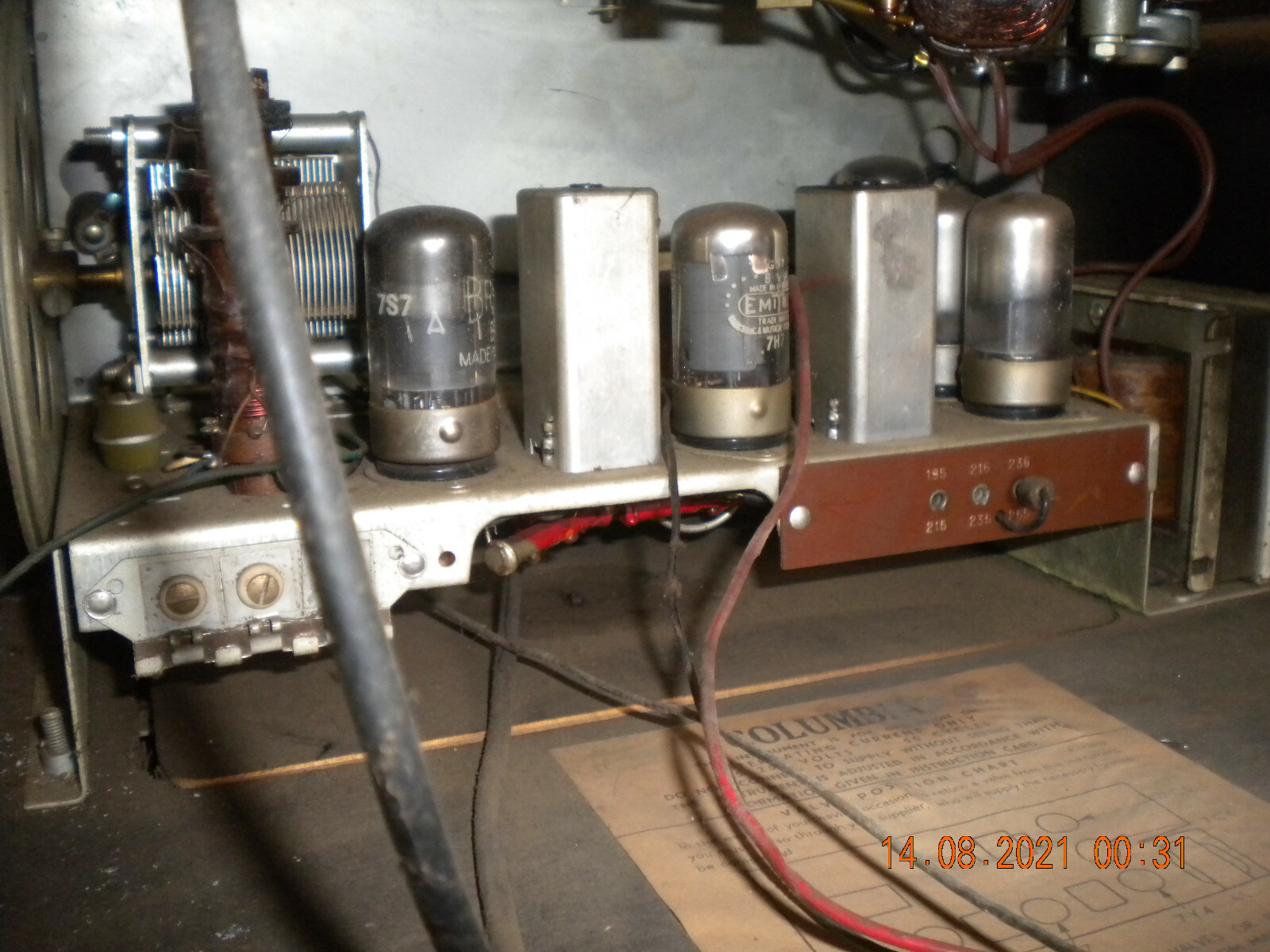 COLUMBIA RADIOGRAM - early 1950s | eBay UK