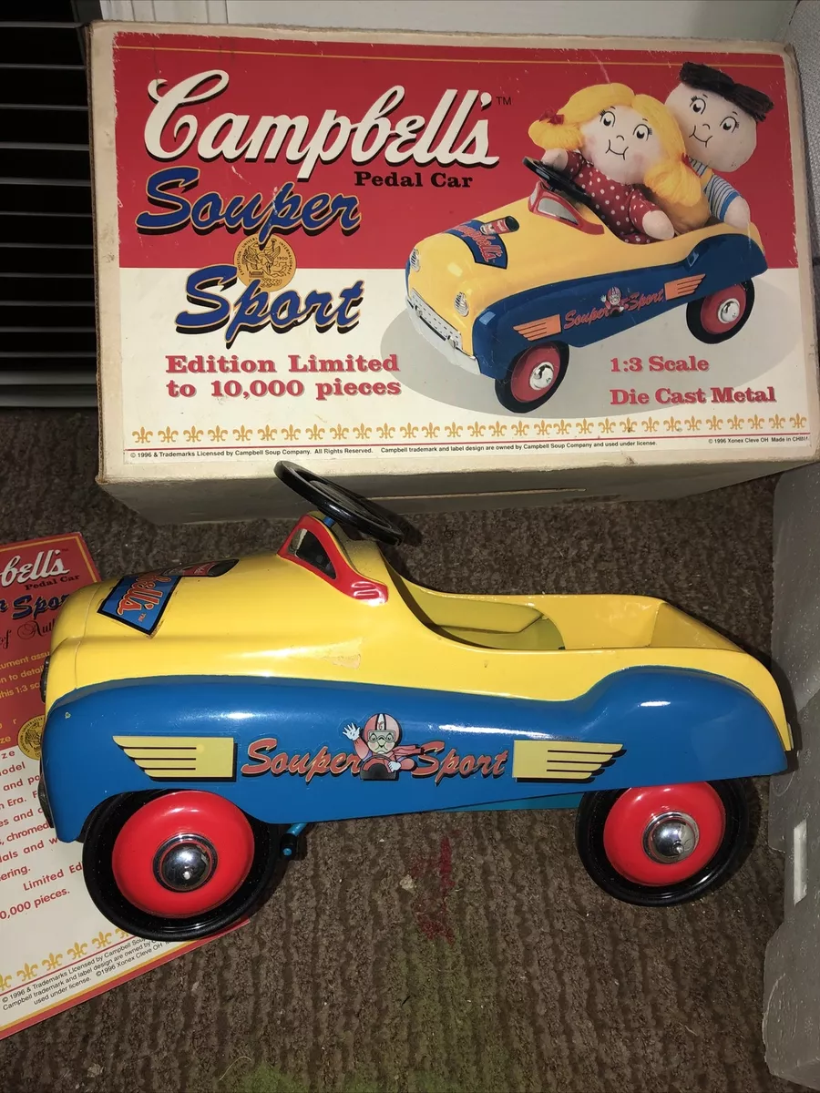Campbell soup pedal car 2025