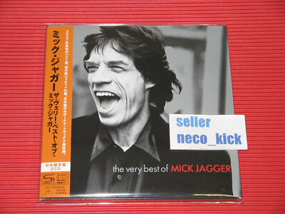 6WT THE VERY BEST OF MICK JAGGER WITH BONUS TRACKS JAPAN 2 MINI LP