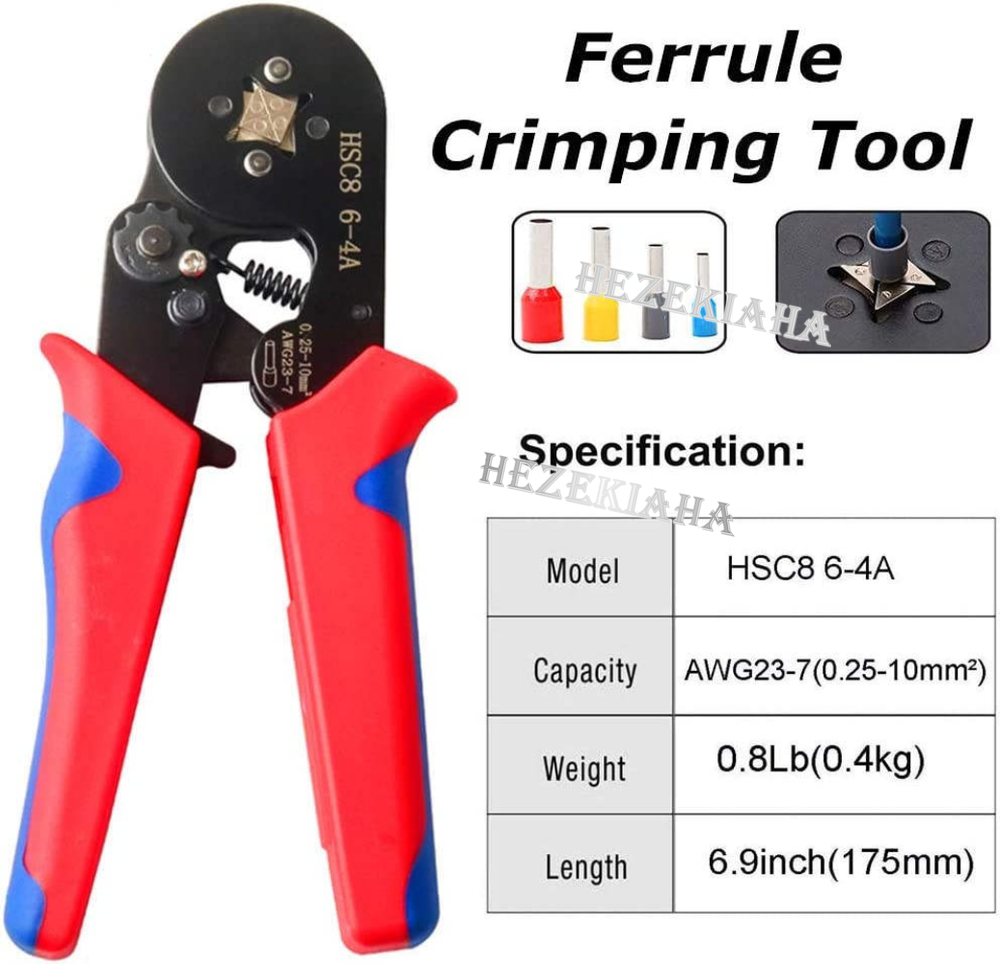 Aderendhülsen Starfix Für Leiterquerschnitt 35 Mm² (Rot), Isoliert, In - Foto 12