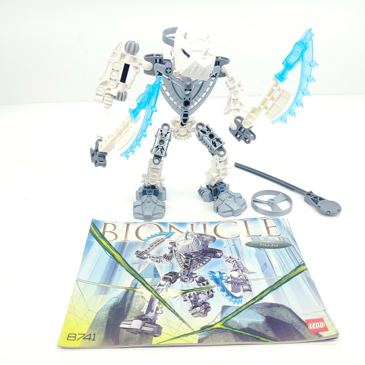 Lego Bionicle 8741 Hordika: Nuju 100% Complete w/Instructions 2 Lego Bionicle 8741 Hordika: Nuju 100% Complete w/Instructions 2