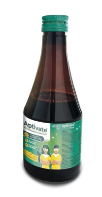 2 x Aptivate Syrup 100% Ayurvedic Appetite stimulant for children 175ml usps