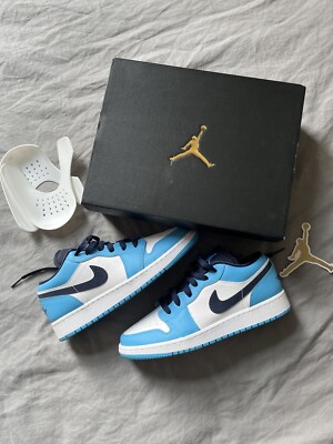 NIKE jordan 1 low (unc retro blue blau university) size größe 38 (5)