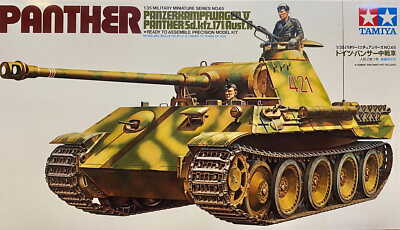 TAMIYA 35065 1:35 German Panther Medium Tank Scale Model Kit