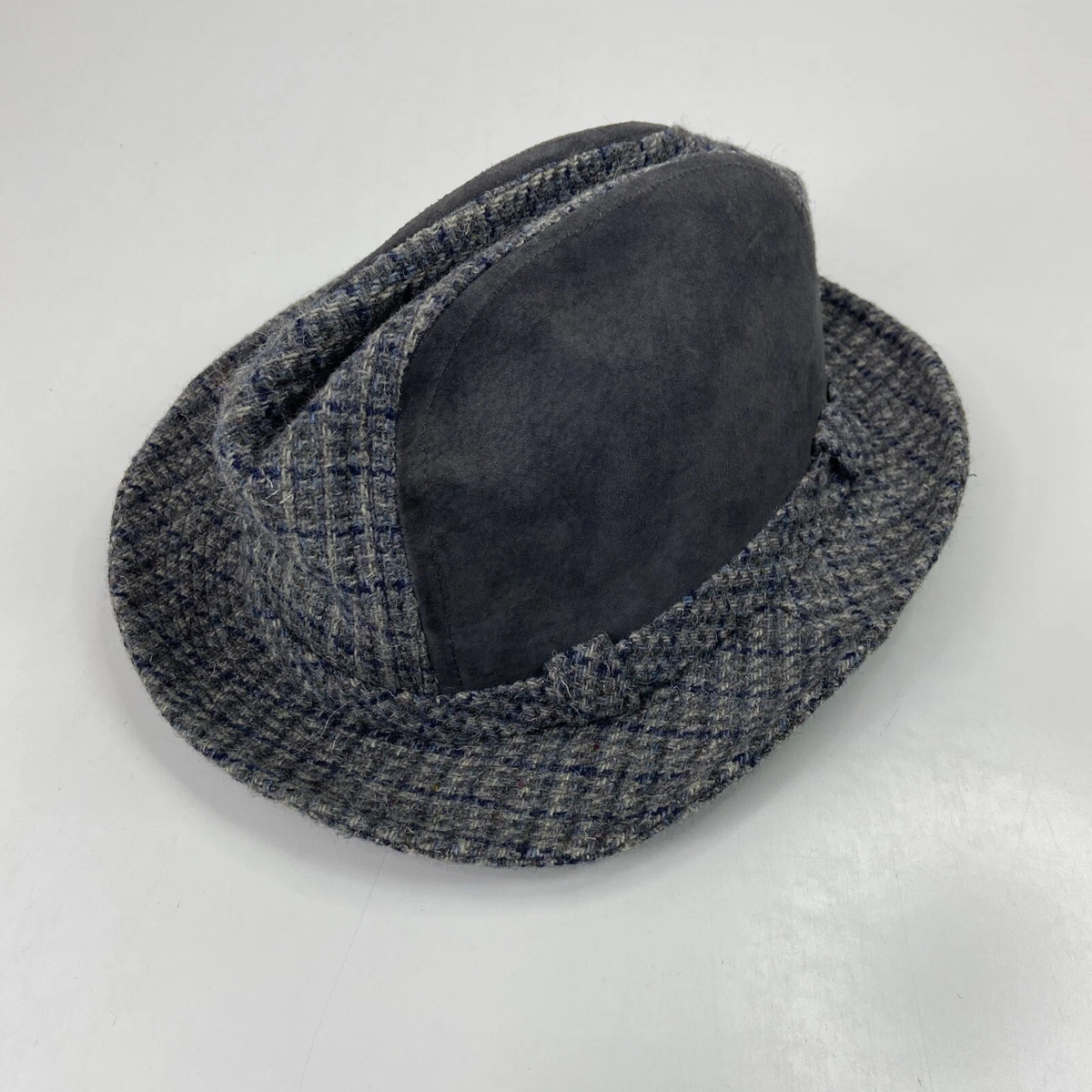Vntage Stetson Fedora Royal De Luxe Gun Club 1100 Bl… - Gem