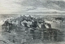 1872 Malta Strada Reale Valetta 
