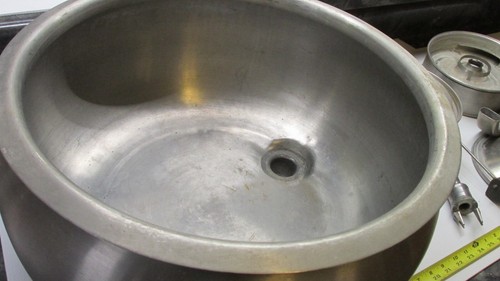 Old Cream Separator McCormick Deering IHC 4F Stainless Bowl & Parts - Foto 3 di 4