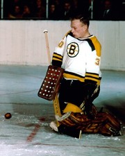 Color 8x10 photo of Boston Bruins legend Gerry Cheevers 1 Vol. 2