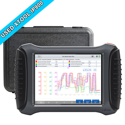 USED XTOOL IP900 Car Diagnostic Tool OBD2 Scan All System Scan Bidirectional FCA
