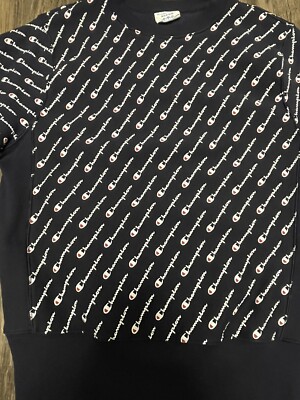 Champion Reverse weave sweatshirt all over print Mens Medium early