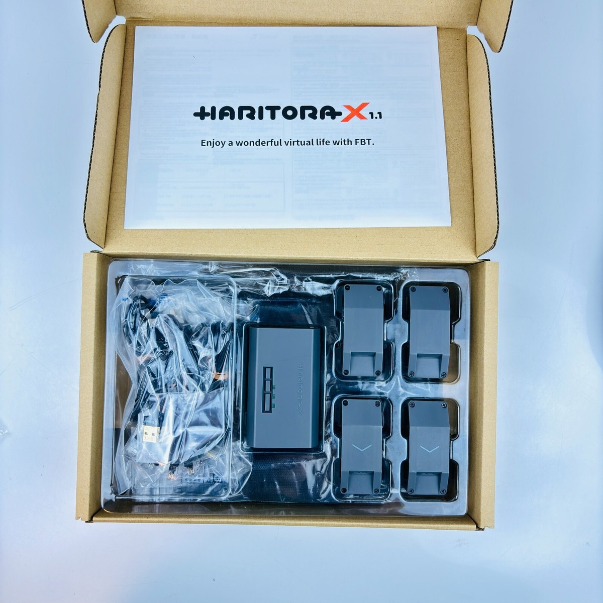 HaritoraX Haritora X 1.1 Full-Body Tracking Device VR tested Japan